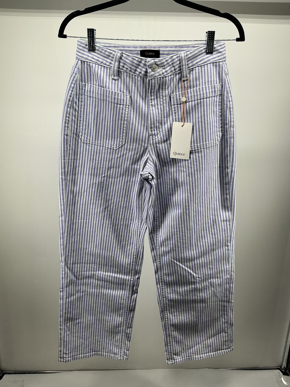 Bella Stretch Patch Pocket Wide Leg Jeans - 26"